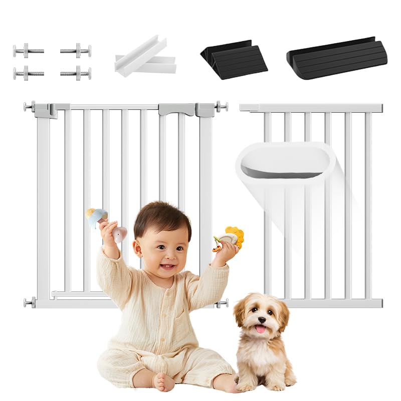【2025新改良】 ベビーゲート 突っ張り式 ペットゲート ハイタイプ 幅69~153cm 高76cm 幅広 置くだけ ..