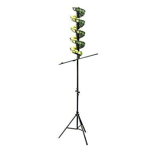 テニス自動球出し機 ソフトテニス 練習器具 テニスサーブ練習機 マルチ角度球出し 一人練習用 携帯用 プロテニスボー…