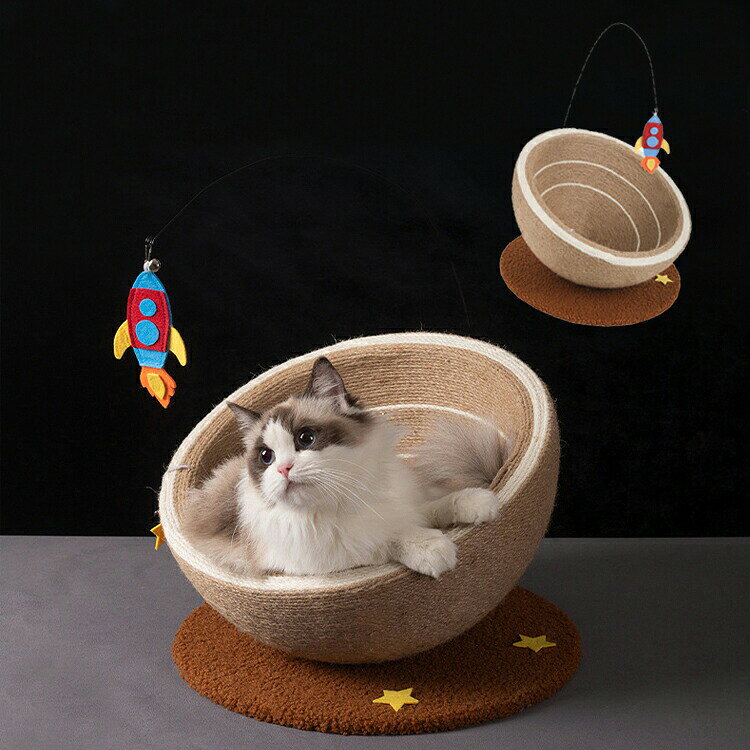 商品名：猫ベッド かわいいスイカ 多目的猫ベッド 猫の巣 素材説明 カラー サイズ サイザル麻 掲載写真の色 写真参照 商品説明 🌞天然サイザル麻は耐摩耗性が高く、猫の引っかき傷や噛みつきに長期間耐えます。 愛らしいスイカ猫ベッドはサイザル麻で手作業で包まれており、すべての表面は高品質の天然サイザル麻で作られています。 猫は遊んだり爪を研いだりできます。 純粋な天然サイザル麻で作られており、機能的で見た目にも美しく、足を伸ばして、より幸せな気分になれます。 裾幅を広めに設計。 丈夫で倒れにくいです。 リビングルーム、ベッドルーム、バルコニーに置くととても美しいです。 これは家具を見つけるのが難しいです。 できるだけ早く解決します。 注意 ●表記しているサイズは平置きで採寸ですので、±2-3 cmの誤差が生じる場合がございます。 ●お客様のご覧になっているモニター等により多少色が異なる場合がございます。あらかじめご了承ください。 生産について ●製造中（縫製、染色など）により商品において色味や柄、サイズに若干の誤差や、生地を織る際に糸の継ぎ目や多少のほつれ等が生じる場合がございますが、品質上の問題ではございませんのでご了承の上お買い求めくださいませ。 ●機械による生産の為、生地の継ぎ目の若干のズレやほつれなど、形やサイズに多少の誤差が生じる場合がございます。 ●同じ商品でも“生産時期”や“カラー“により形やサイズに多少の“誤差“が生じる場合もございます。 詳しくは商品画像や実寸サイズにてご確認くださいませ。 ※皆様により良い商品をより安くご提供させて頂けますよう、お注文の際は、サイズ・カラー等よくご確認の上、ご注文くださいますようお願い申し上げます。 ※ご購入前に、 サイズ ・ カラー ・ 価格 ・ 数量 ・ お客様情報 等、ご注文内容にお間違いがないか必ずご確認ください。 3,980円(税込)以上のご購入で 楽しめます。