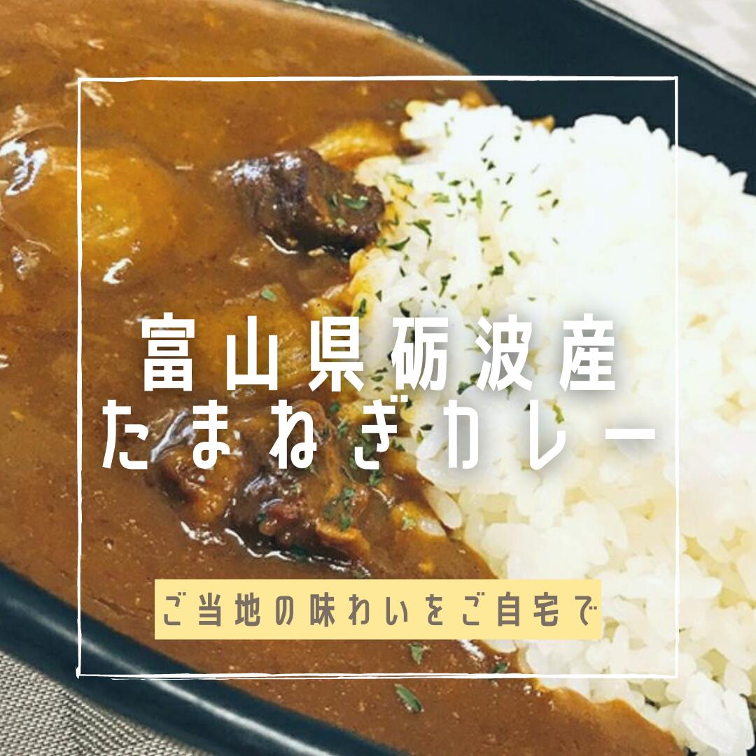 【期間限定! 5/16まで10%OFF】 となみ野産 たまねぎカレー 200g たまねぎ カレー レトルト 玉ねぎ 富山県産 おうち時間 グルメ インスタント カレーライス レトルトカレー