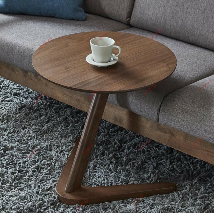 美品!サイドテーブル 家具 コーヒーテーブル リビングテーブル 丸形 スタイリッシュ おしゃれ ソファテーブル ナチュラル