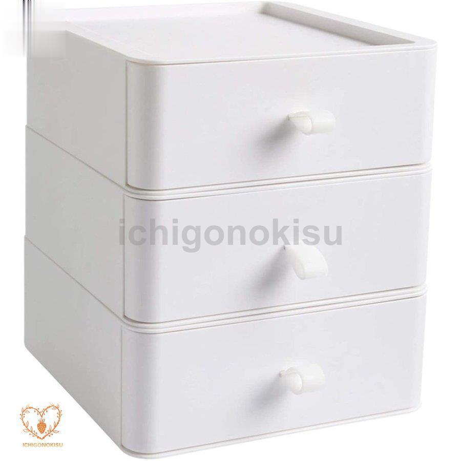 引き出し 小物 卓上収納 小物収納 化粧品収納 収納ケース 小物入れ引き出し 収納ボックス 文房具収納 書類ケース 事務用品 幅20*奥行20* nichiyou-10011435 山川 楽天市場店 サンプル画像2