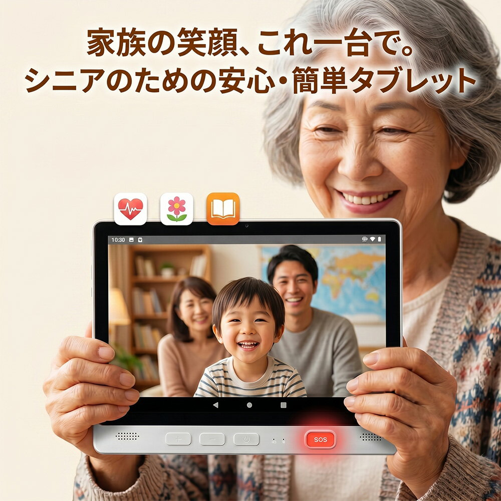 シニア向け大画面タブレットの人気おすすめランキング｜ミツケヨ