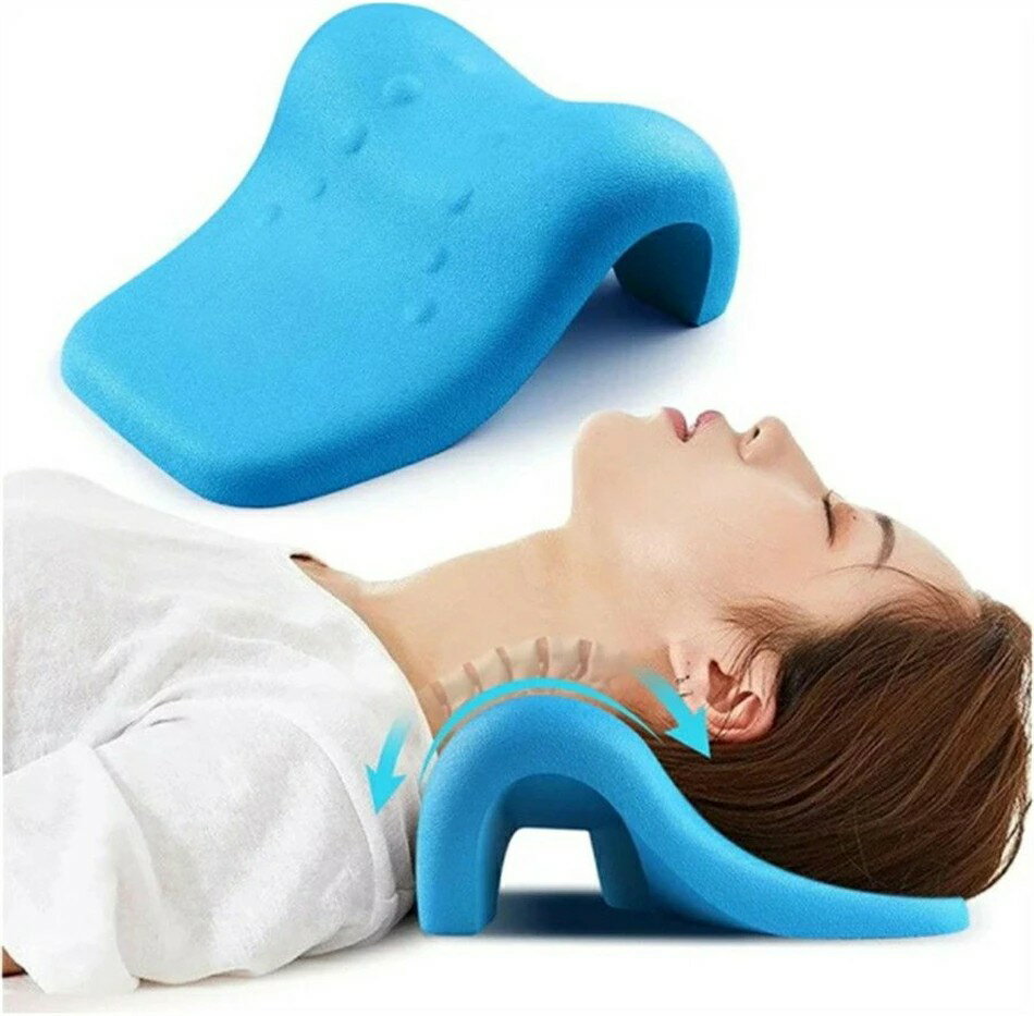 首枕 ストレートネック 首が伸ばす 枕 1日10分 首 マッサージ 肩周りリラックス 首まくら 男女兼用 プレゼント ネックピロー