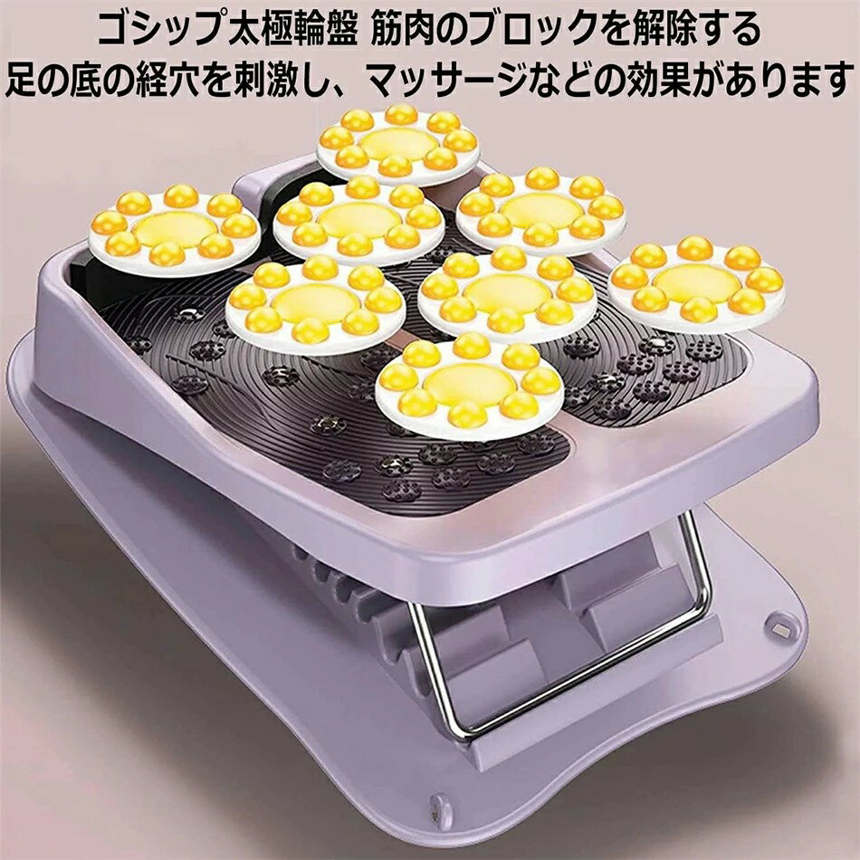 日用品雑貨楽天市場店のストレッチボード ストレッチ 器具 ふくらはぎ サポーター 人間工学角度 足首ストレッチ バランスボード 背中 むくみ アキレス腱 股関節マッサージ 足踏み健康器具 腰に効果的なセルフケアストレッチ｜アングル2