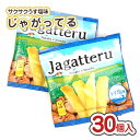 じゃがってる (30個入) / 駄菓子 まとめ買い 箱買い スナック系のお菓子 ポテト うすしお 景品 縁日 お祭り個包装 お試し お菓子 つめあわせ 子ども おやつ リアライズ