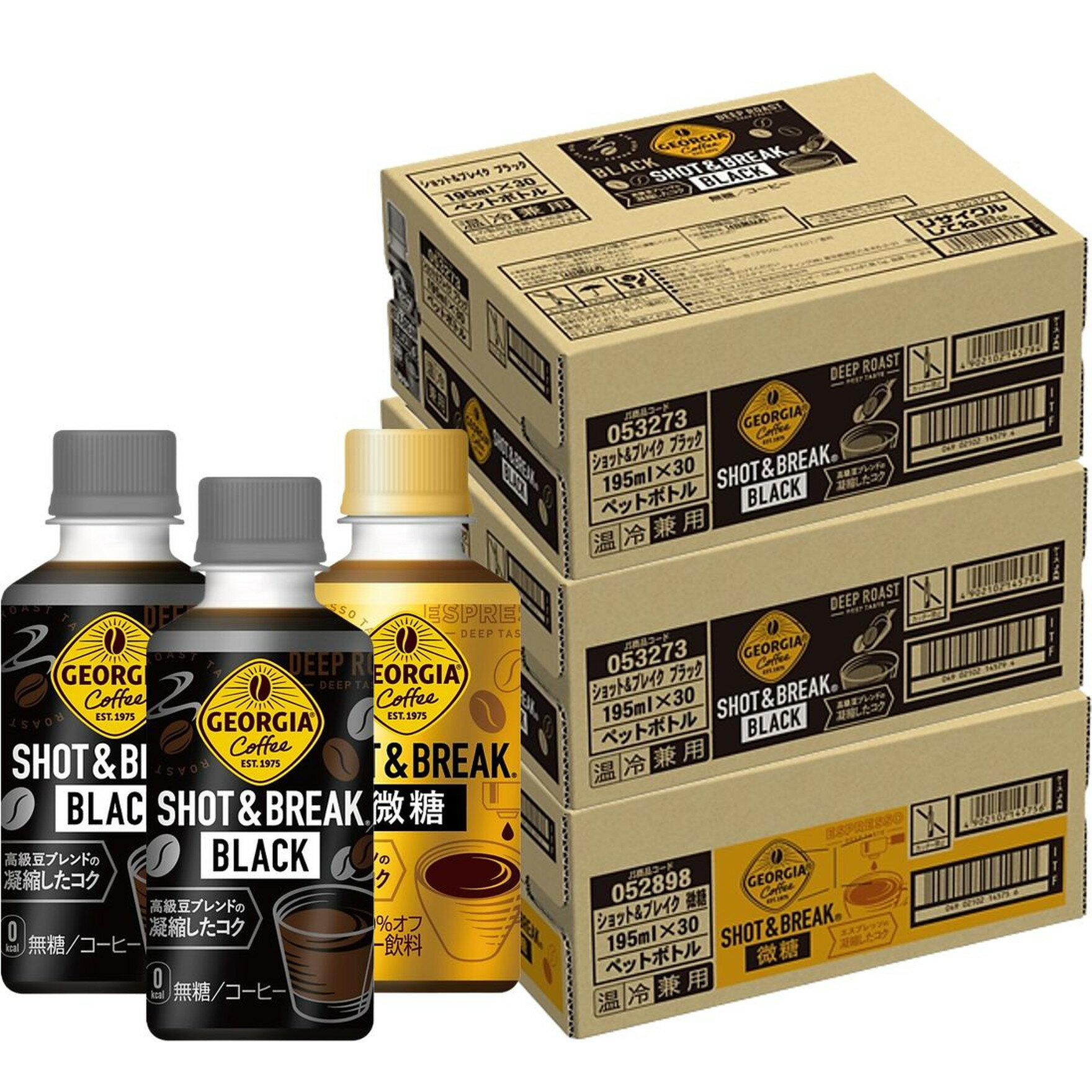 Amazon | コカ・コーラ ジョージア ショット＆ブレイク 微糖 温