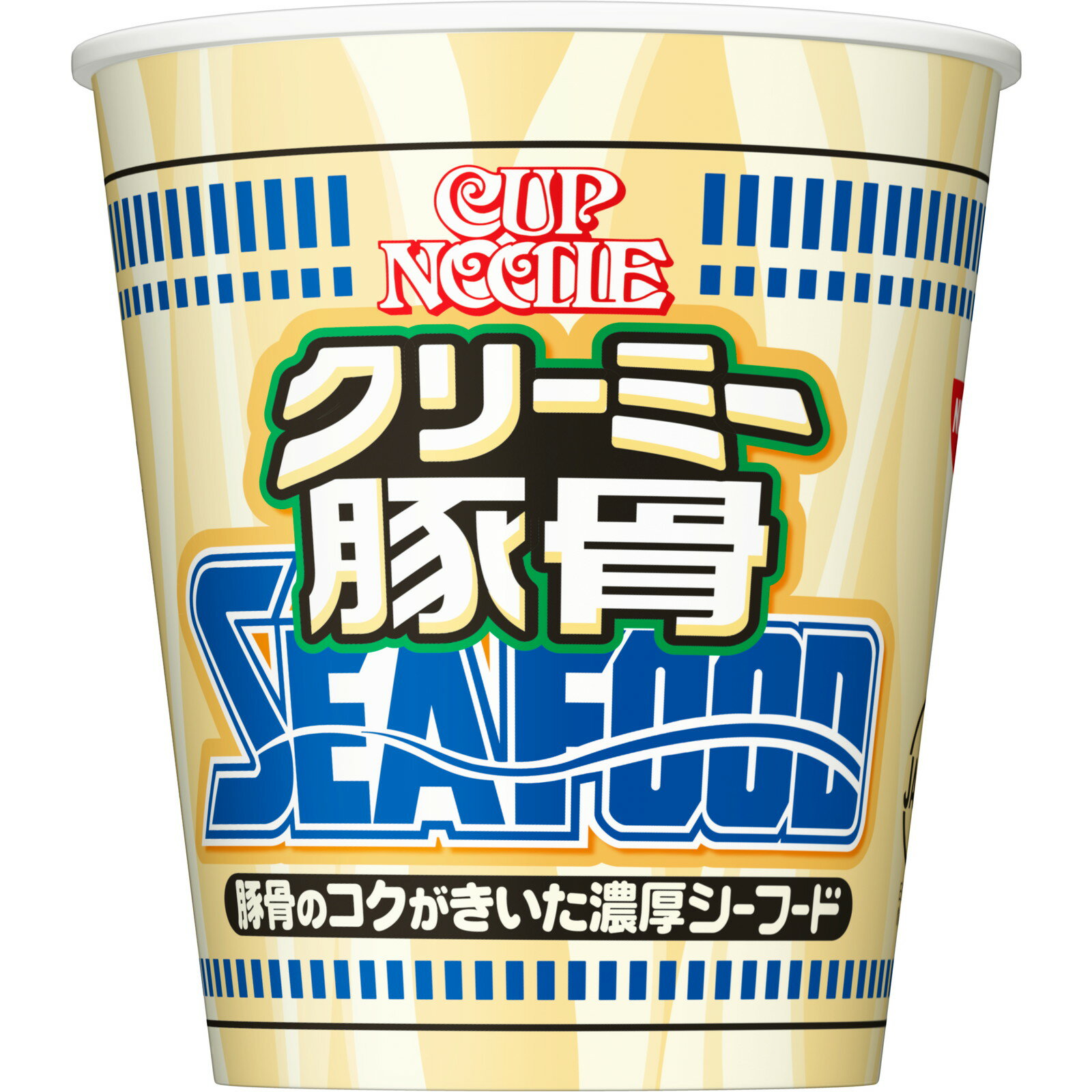 12個入り 日清食品 カップヌードル クリーミー豚骨シーフード ビッグ 101gカップのサムネイル