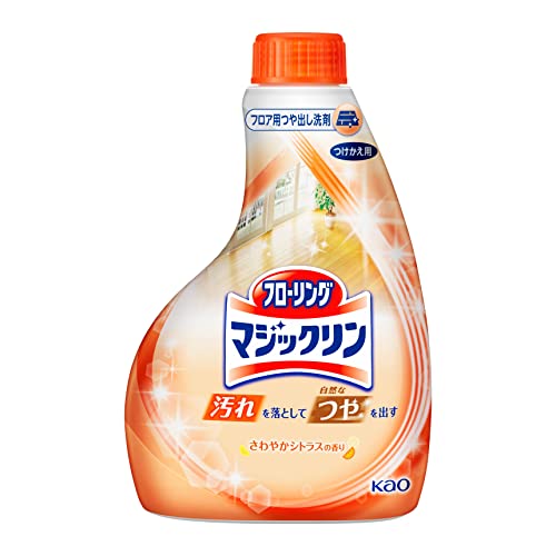 花王　フローリングマジックリン　フロア用掃除道具　つや出しスプレー　付替用　400ml