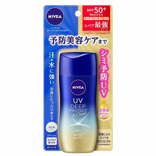 6個セット 花王 ニベア UV ディープ プロテクト＆ケア ジェル 80g