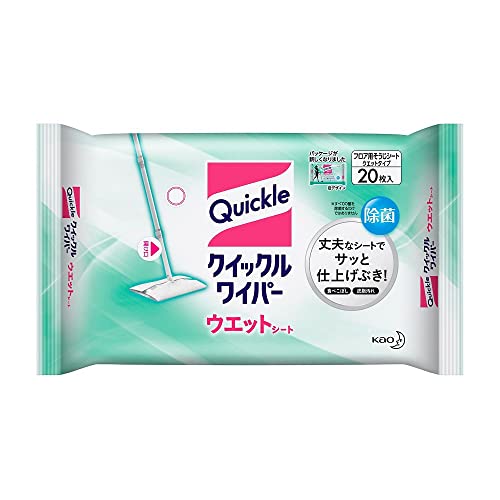・除菌効果のある厚手の3層構造シート。 ・洗浄成分が徐々に出て、砂ボコリや皮脂汚れを水拭き感覚で除去。 ・シートは両面使えて1枚で約10畳の掃除が可能。 ・床をいためずに除菌・消臭ができ、ベタつきが残りにくい。 ・使えない場所（窓や鏡、液晶画面など）に注意が必要。 【ご注意】原材料名およびアレルゲン（アレルギー物質）につきましては、必ずお手元に届いた商品のパッケージ表示をご確認のうえ、お客様ご自身の体質・体調に合わせてご使用ください。 体質に合わない場合や体調不良を感じた場合は、直ちに使用を中止してください。 原産国：日本区分：日用品発売元/製造元等：花王カスタマ−マ−ケティ 【原材料】 PE（ポリエステル）、PP（ポリプロピレン）【成分】 エタノール、界面活性剤(アルキルアミンオキシド)、除菌剤、香料 広告文責：有限会社MAY 電話番号：079-569-1286
