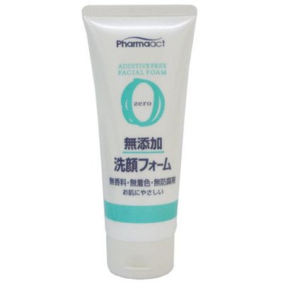 3個セット 熊野油脂 ファーマアクト 無添加洗顔フォーム 130g