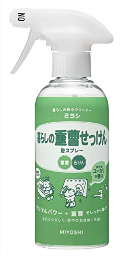 ミヨシ石鹸　暮らしの重曹せっけん　泡スプレー　280ml