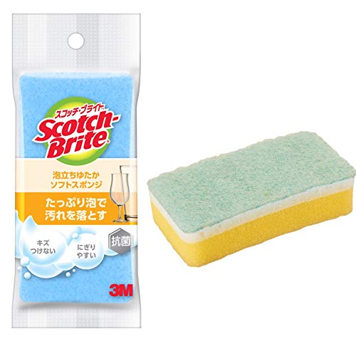 泡立てやすい柔らかなにぎり心地のコシのあるスポンジ スリム&ロングで使いやすい形状 キズをつけずにしっかり洗える 無機系抗菌剤入りで菌の増殖を抑制 キッチンでの使用に適す 【ご注意】原材料名およびアレルゲン（アレルギー物質）につきましては、必ずお手元に届いた商品のパッケージ表示をご確認のうえ、お客様ご自身の体質・体調に合わせてご使用ください。 体質に合わない場合や体調不良を感じた場合は、直ちに使用を中止してください。 原産国：日本区分：日用品発売元/製造元等：スリ−エムジャパン（株） 【原材料】 ナイロン不織布、抗菌ウレタンスポンジ 広告文責：有限会社MAY 電話番号：079-569-1286