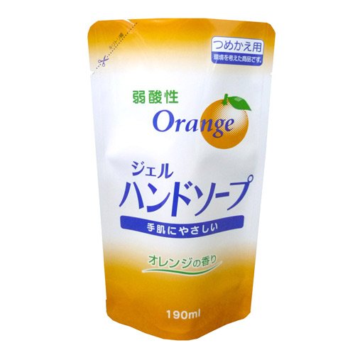 3個セット ロケット石鹸 弱酸性ジェル ハンドソープ 詰替用 190ml