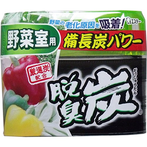8個セット エステー 脱臭炭 冷蔵庫 野菜室用 脱臭剤 142g