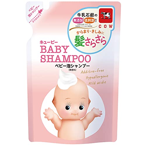 6個セット 牛乳石鹸共進社 キューピー ベビーシャンプー 泡タイプ 詰め替え 300ml