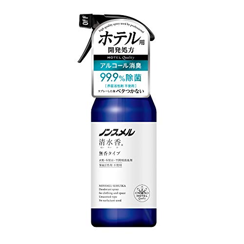 8個セット 白元アース ノンスメル 清水香 無香 本体 400ml 消臭スプレー