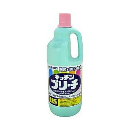 ・台所用の漂白剤 ・ふきんのシミや食器の茶シブの漂白に効果的 ・プラスチック容器の黒ずみも除去 ・除菌と除臭効果あり ・布巾やおしぼりの漂白は水希釈後30分浸す ・日本製で安心して利用可能 原産国：日本区分：日用品発売元/製造元等：ミツエイ株式会社 【成分】 次亜塩素酸ナトリウム、界面活性剤、水酸化ナトリウム 広告文責：有限会社MAY 電話番号：079-569-1286