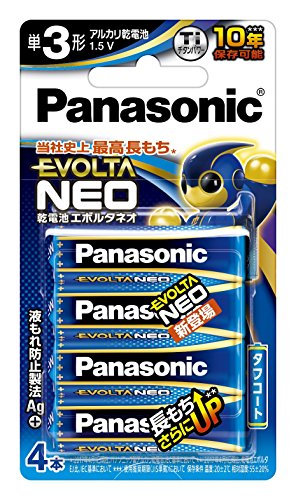 8個セット パナソニック アルカリ乾電池 エボルタNEO 単三形 り 4本