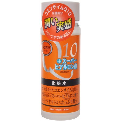 ・ナノ化されたコエンザイムQ10配合の保湿化粧水 ・スーパーヒアルロン酸配合でたっぷり潤いを与える ・ハリとツヤを与える効果 ・日本製 ・朝晩の洗顔後に顔全体になじませて使用 【ご注意】成分表示および使用上の注意をよくお読みのうえ、肌に異常が生じていないか注意してご使用ください。 お肌に合わない場合は使用を中止し、必要に応じて医師にご相談ください。 原産国：日本区分：化粧品発売元、製造元等：HADARIKI（株） 【成分】 水、グリセリン、DPG、ユビキノン、アセチルヒアルロン酸Na、ヒアルロン酸Na、水溶性コラーゲン、ノバラエキス、水添レシチン、PEG-100水添ヒマシ油、BG、トリオクタノイン、酢酸トコフェロール、キサンタンガム、クエン酸、クエン酸Na