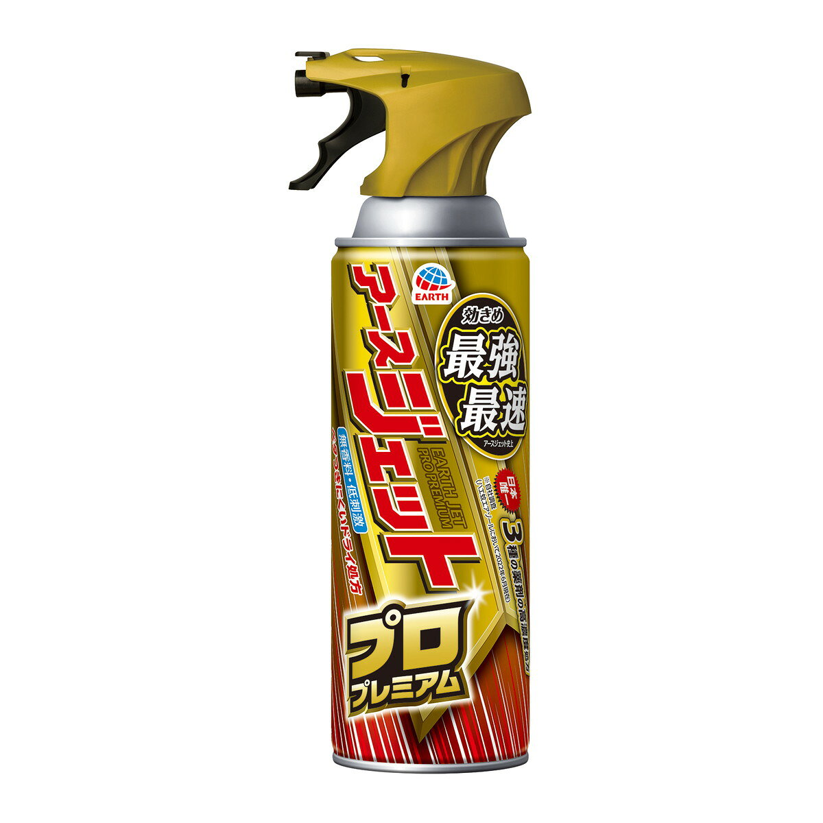 ●3種の薬剤を高濃度処方した日本唯一の製品 ●狙いやすいプレミアムトリガーで素早く駆除 ●ハエ、蚊などの害虫の駆除に効果的 ●防除用医薬部外品で安心して使用可能 ●日本製で品質に信頼あり 【ご注意】用法・用量および使用上の注意をよくお読みのうえ、正しくご使用ください。 お体に合わない場合は使用を中止し、症状が続く場合は医師等にご相談ください。 原産国：日本区分：防除用医薬部外品発売元/製造元等：アース製薬 広告文責：有限会社MAY 電話番号：079-569-1286