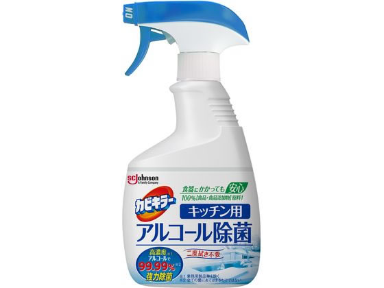 5個セット ジョンソン カビキラー アルコール除菌 キッチン用 本体 400ml 除菌