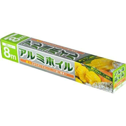 紙刃なので手にやさしく簡単に切断可能 調理食材の盛り付けやオーブン調理に使用可能 使いやすいサイズのアルミホイル 原産国は中国 原産国：中華人民共和国区分：日用品発売元/製造元等：大和物産株式会社 広告文責：有限会社MAY 電話番号：079-569-1286