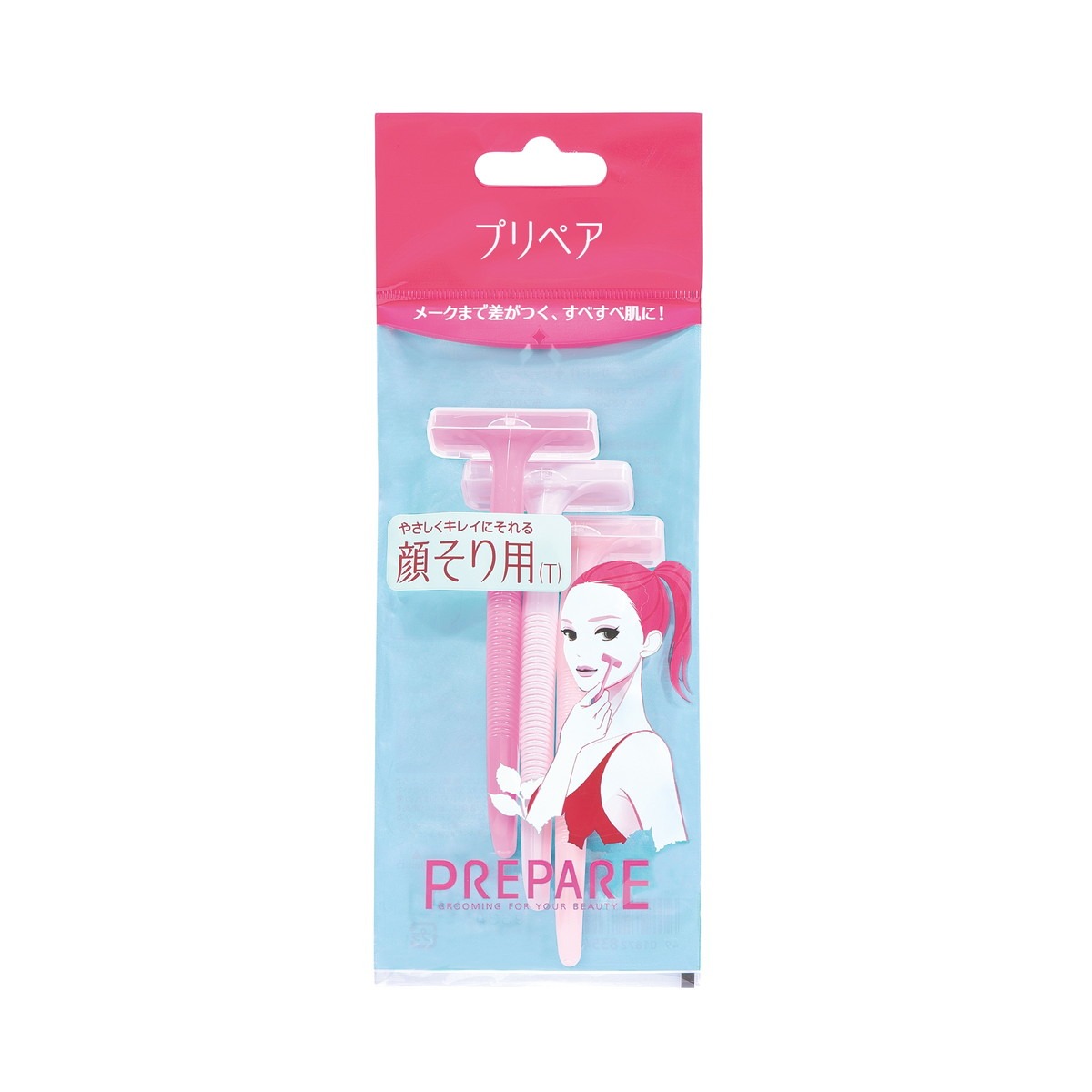 ・ほほや額など広い部分のお手入れに適したT型タイプの顔そり用カミソリ ・肌への角度を一定にキープできる設計で安心なセーフティーリブ付き ・傷や深ぞりを防ぎ肌にやさしいセーフティーガード付き ・さびにくく切れ味長持ちのプラチナ加工 ・3本入り 原産国：日本発売元/製造元等：株式会社ファイントゥデイ 広告文責：有限会社MAY 電話番号：079-569-1286