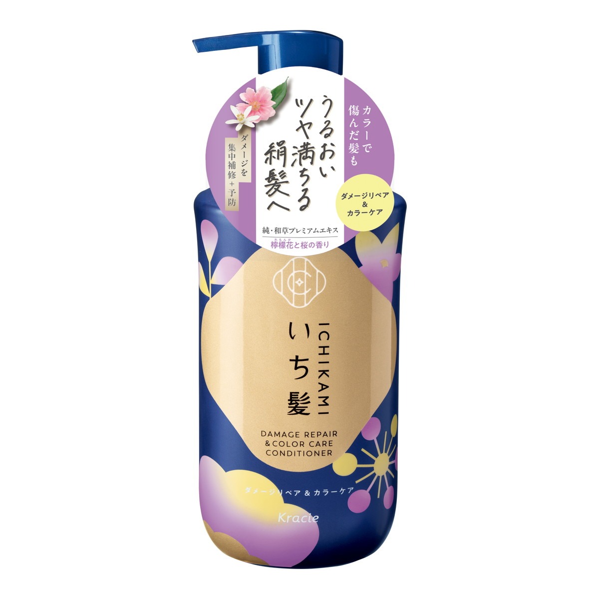 いち髪 ダメージリペア＆カラーケア コンディショナー ポンプ 450g