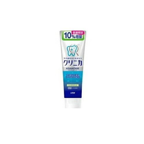 10％増量 予防歯科から生まれた薬用ハミガキ 予防歯科のためのトータルケア処方 3つのポイントをこれ1本！ ・フッ素1450ppm配合でムシ歯予防 ・酵素（DEX）が歯垢を分解・除去 ・原因菌を殺菌しムシ歯・口臭を防ぐ 爽やかなシトラスミントの香味 【ご注意】用法・用量および使用上の注意をよくお読みのうえ、正しくご使用ください。 お体に合わない場合は使用を中止し、症状が続く場合は医師等にご相談ください。 原産国：日本区分：医薬部外品発売元/製造元等：ライオン（株）大阪本店 【成分】 ソルビット液、PG、無水ケイ酸A、無水ケイ酸、ヤシ油脂肪酸アミドプロピルベタイン液、POEステアリルエーテル、ラウリル硫酸Na、PEG4000、ポリリン酸Na、フッ化ナトリウム（フッ素として1450ppm）、デキストラナーゼ（DEX）、ラウロイルサルコシンNa（LSS）、香料（シトラスミントタイプ）、サッカリンNa、カラギーナン、アルギン酸Na、酸化Ti、DL-アラニン、グリセリン脂肪酸エステル、キサンタンガム、メントール、テトラデセンスルホン酸Na、ヒドロキシエチルセルロースジメチルジアリルアンモニウムクロリド 広告文責：有限会社MAY 電話番号：079-569-1286
