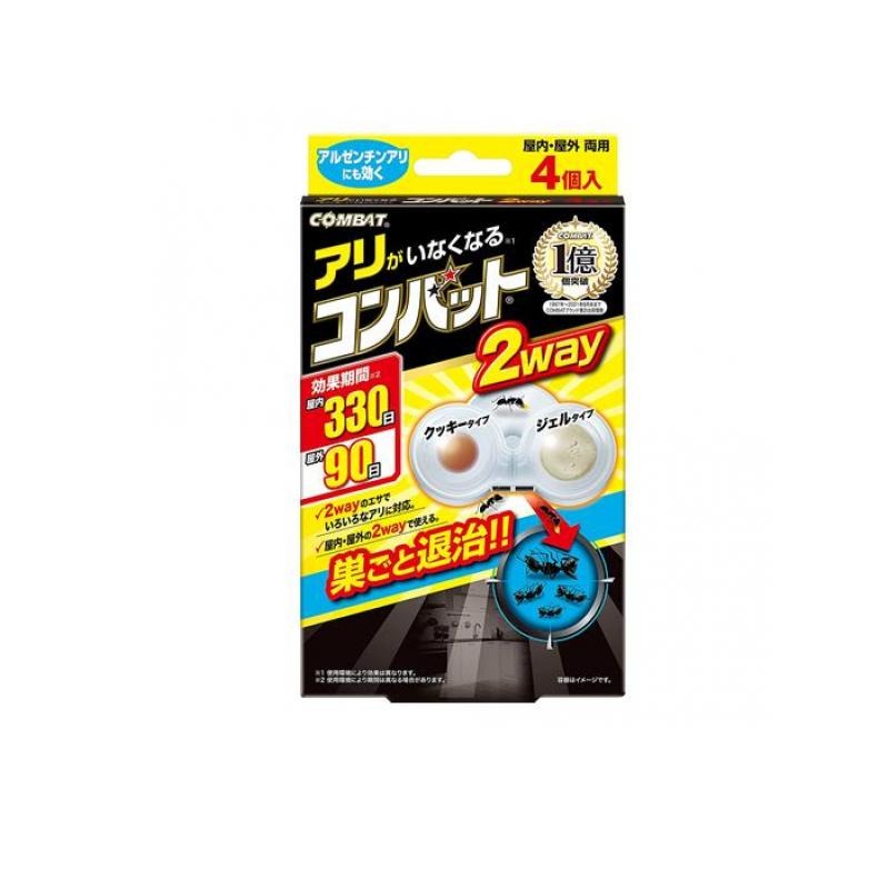 6個セット KINCHO アリがいなくなるコンバット2way 蟻用駆除剤 4個入