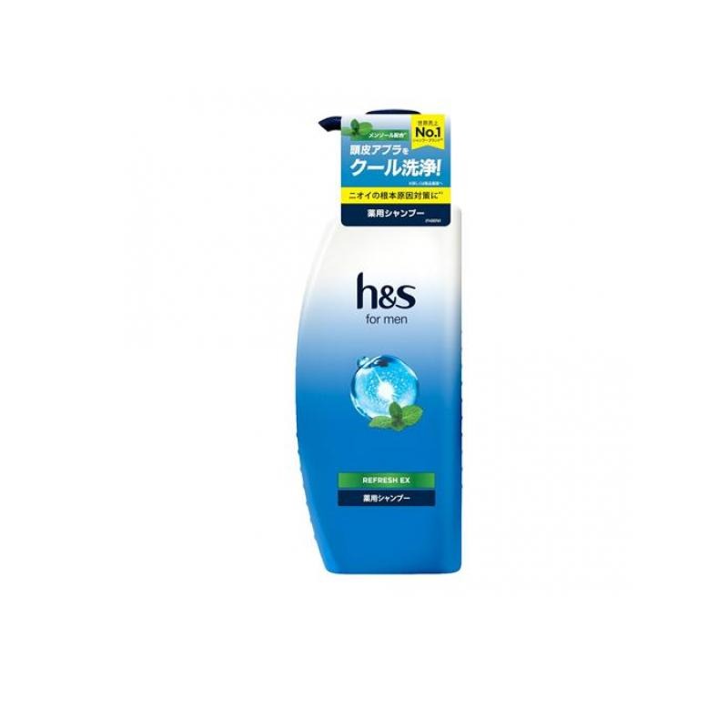 3個セット h＆s for men シャンプー リフレッシュEX ポンプ 350g