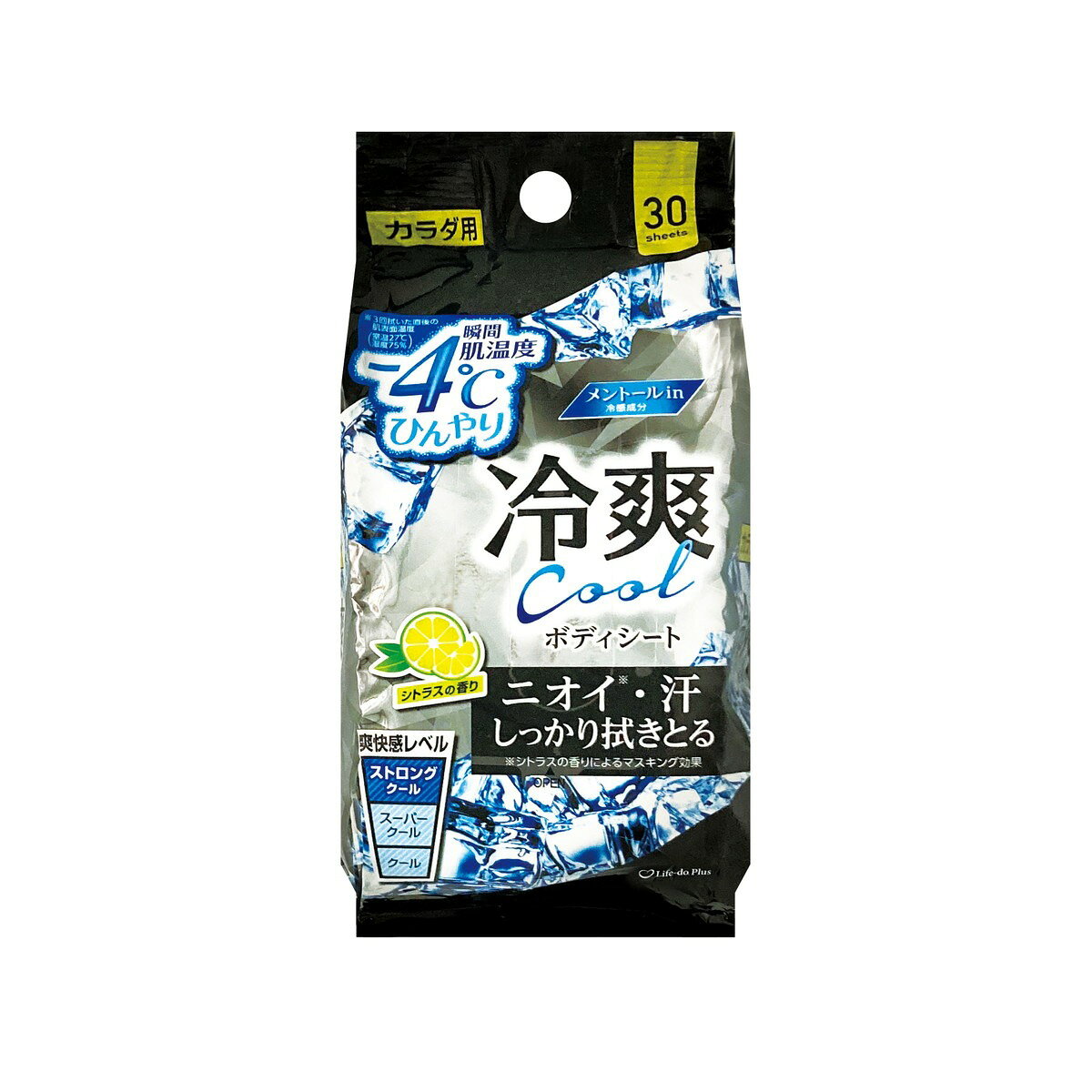 6個セット Life-do.Plus ライフ堂プラス ボディシート（?4℃） 30枚