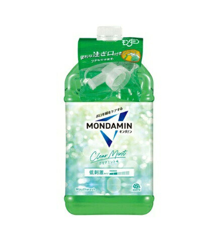モンダミン マウスウォッシュ クリアミント 低刺激 詰め替え 大容量 3000mL