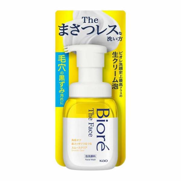 8個セット ビオレ ザフェイス 泡洗顔料 スムースクリア 本体(200ml)