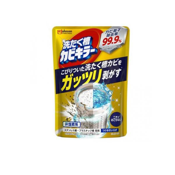 ・洗濯槽裏の汚れを強力発泡で剥がし落とす粉末タイプ ・嫌なニオイの原因カビ胞子を99.9％除去 ・非塩素系でニオイが残らない ・つけおき不要で簡単に洗浄 ・ステンレス槽・プラスチック槽両用 ・使用後は石けんで手を洗う必要あり 【ご注意】原材料名およびアレルゲン（アレルギー物質）につきましては、必ずお手元に届いた商品のパッケージ表示をご確認のうえ、お客様ご自身の体質・体調に合わせてご使用ください。 体質に合わない場合や体調不良を感じた場合は、直ちに使用を中止してください。 原産国：日本区分：掃除用洗剤発売元/製造元等：ジョンソン（株） 【原材料】 過炭酸塩、界面活性剤(高級アルコール系非イオン)、安定化剤(クエン酸塩、硫酸塩)【成分】 過炭酸塩、界面活性剤(高級アルコール系非イオン)、安定化剤(クエン酸塩、硫酸塩) 広告文責：有限会社MAY 電話番号：079-569-1286