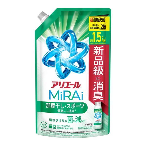 ・部屋干しやスポーツ後のニオイに特化した高レベル消臭性能 ・新品級にニオわない独自技術搭載 ・菌の増殖抑制効果で洗濯槽の防カビにも役立つ ・タテ・ドラム式対応で自動投入も可能 ・すすぎ1回で節水と時間短縮 ・天日干し級のさわやかな香り 【ご注意】原材料名およびアレルゲン（アレルギー物質）につきましては、必ずお手元に届いた商品のパッケージ表示をご確認のうえ、お客様ご自身の体質・体調に合わせてご使用ください。 体質に合わない場合や体調不良を感じた場合は、直ちに使用を中止してください。 原産国：日本区分：日用品発売元/製造元等：P＆Gジャパン（株） 【原材料】 界面活性剤、安定化剤、分散剤、香料、洗浄助剤、蛍光増白剤、酵素【成分】 界面活性剤（48％：ポリオキシエチレンアルキルエーテル、直鎖アルキルベンゼンスルホン酸塩、アルキルエーテル硫酸エステル塩）、安定化剤、分散剤、香料、洗浄助剤、蛍光増白剤、酵素 広告文責：有限会社MAY 電話番号：079-569-1286