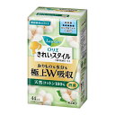 【A商品】 6～10個セット まとめ買い ロリエきれいスタイル 極上W吸収 ロング&ワイド 天然コットン100パーセント 44コ入