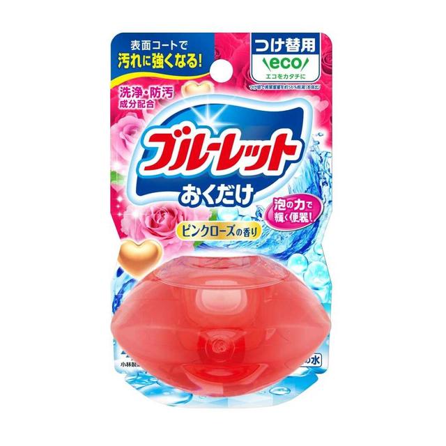 6〜10個セット まとめ買い 小林製薬 液体ブルーレットおくだけ つけ替用 ピンクローズ 70ml