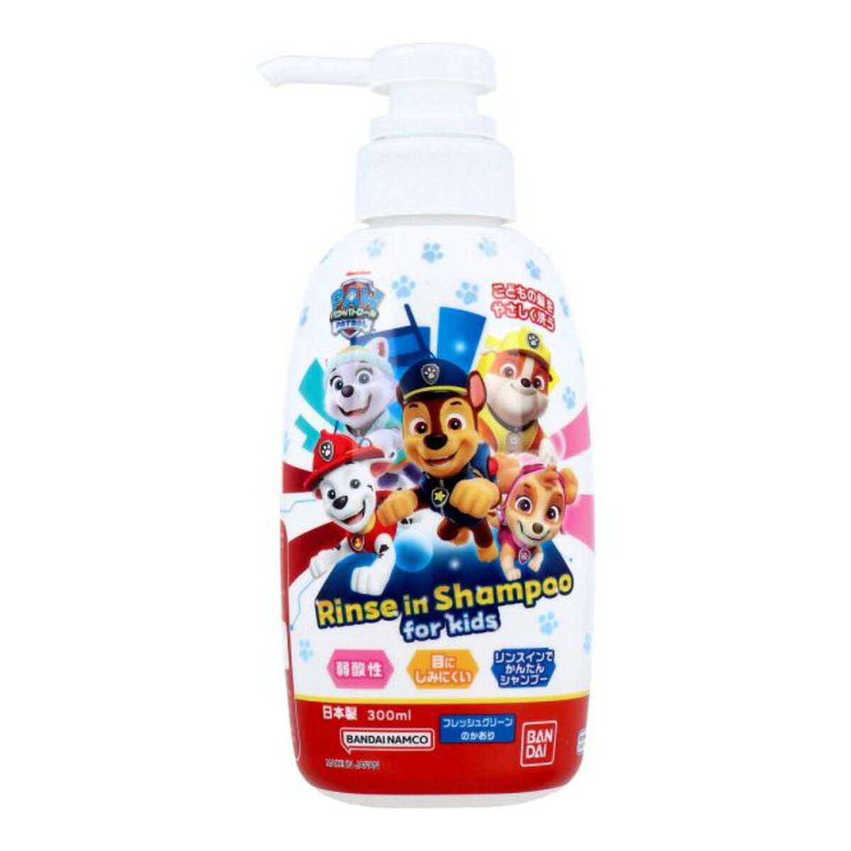 3〜5個セット まとめ買い バンダイ リンスインシャンプー パウ・パトロール 300ml