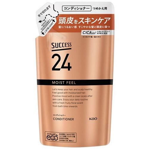 【A商品】 6～10個セット まとめ買い サクセス24 モイストフィールコンディショナー つめかえ用 320ml 花王