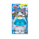 【A商品】 3〜5個セット まとめ買い 小林製薬 ねこがたブルーレットおくだけ 除菌 きれいニャ感じのするミントの香り 本体(67ml)(3)