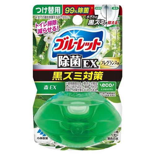 6〜10個セット まとめ買い 液体ブルーレットおくだけ除菌EXフレグランスつけ替 森EX 67ml 小林製薬