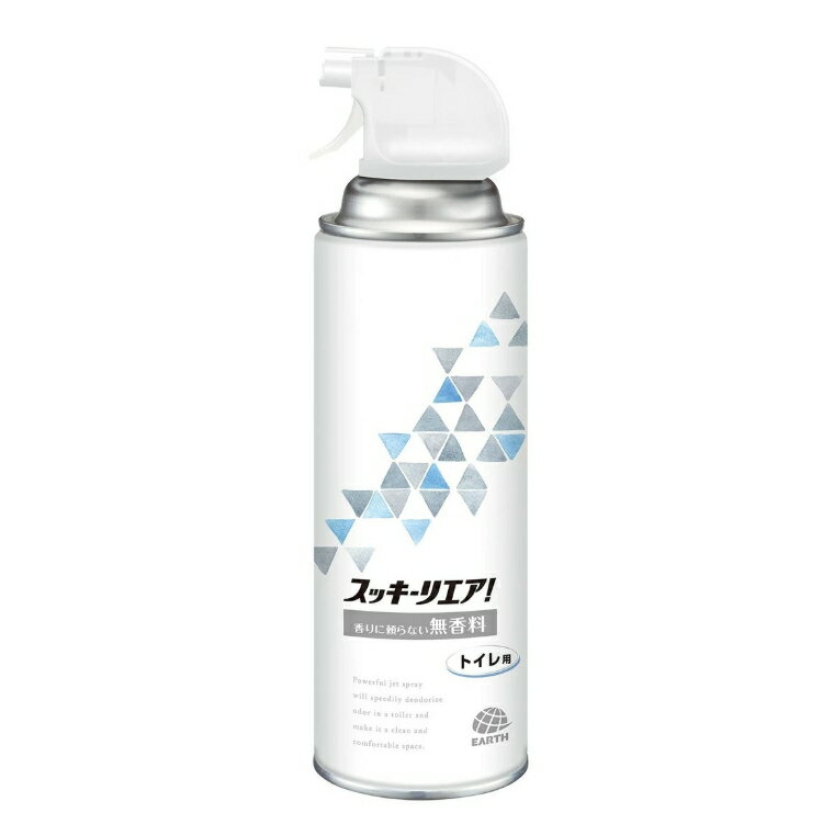 6〜10個セット まとめ買い アース製薬 スッキーリエア トイレ用 無香料 350mL トイレ用消臭剤(3)