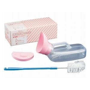 【注文合計2980円以上で注文可能】浅井商事 SA透明尿器 洗浄用ブラシ付 女性用 介護用品お一人様5点まで