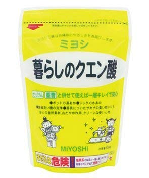 【A商品】 3～5個セット まとめ買い ミヨシ石鹸　暮らしのクエン酸　330g