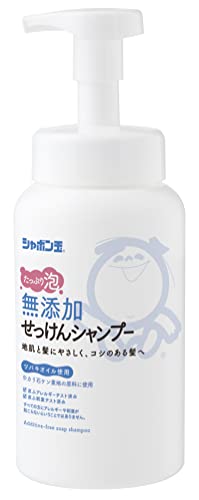 【B商品】【購入条件付き】 シャボン玉 無添加せっけんシャンプー 泡タイプ 本体 520ml ※購入条件を必ずご確認ください