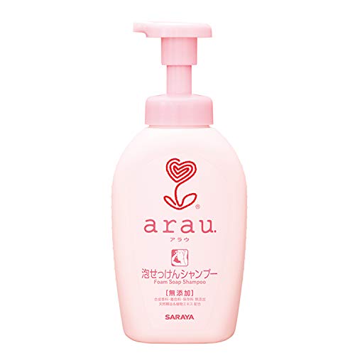 樂天商城 - 6〜10個セット まとめ買い サラヤ　arau　アラウ 　泡せっけんシャンプー　本体　500ml