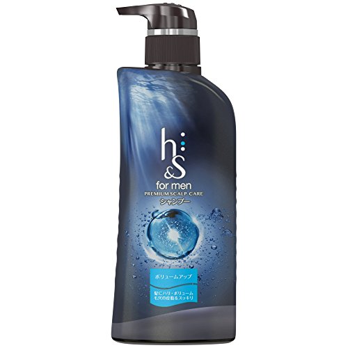 【A商品】 6～10個セット まとめ買い P&G　h&s for men　ボリュームアップ　シャンプー　本体　ポンプ　370mL